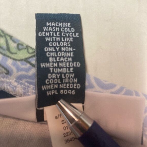 KAREN SCOTT, women’s turtle design top, blue&green - Picture 3 of 9